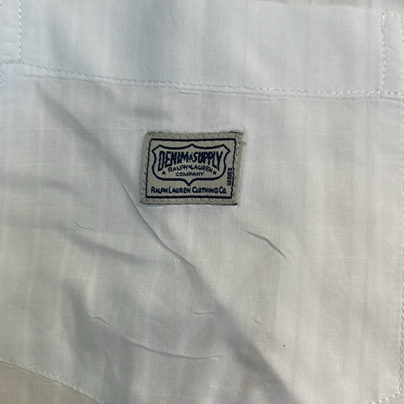 Ralph Lauren Denim & Supply White Button Up - Picture 2 of 8